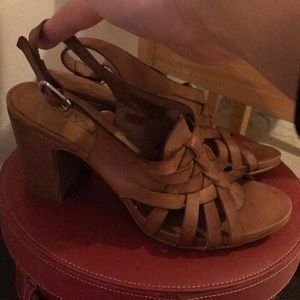 Sixty Seven leather sandals made in Spain sz39